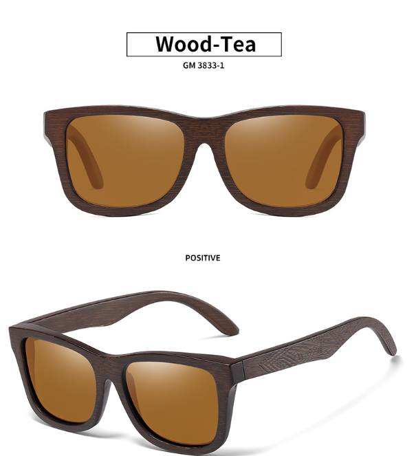 Polarized Wooden Sunglasses 7