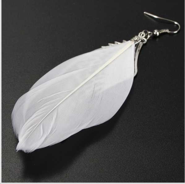 Angel Wings Feather Earrings