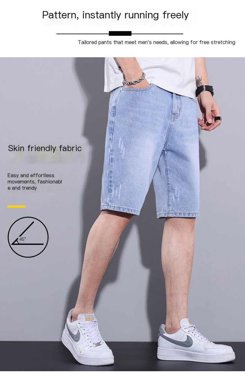 Men's Five-point Pants