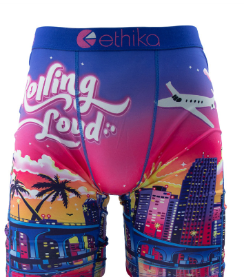 Men's Long Sports Boxer Shorts Image 3