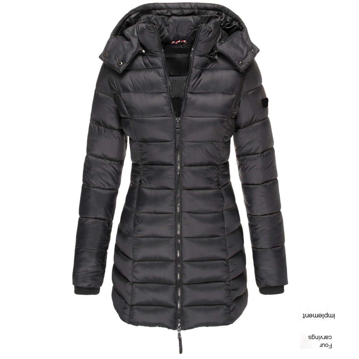 Feminine Midi Coat - Image 4