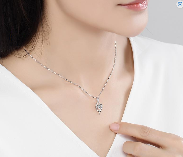 Silver Necklace 5