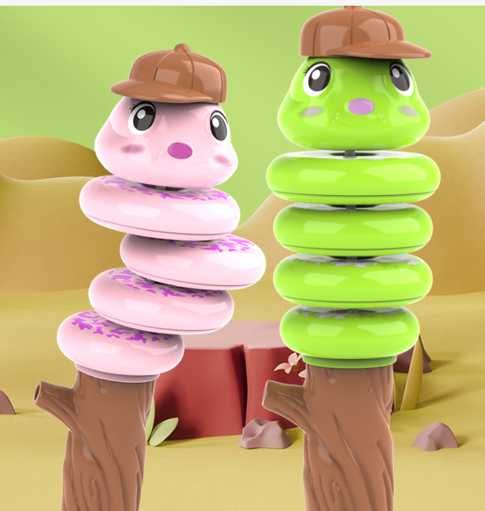 Whistling Spinning Caterpillar Fun