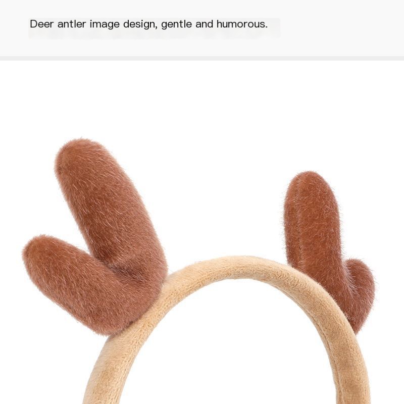Cute Ear Warmers Khaki