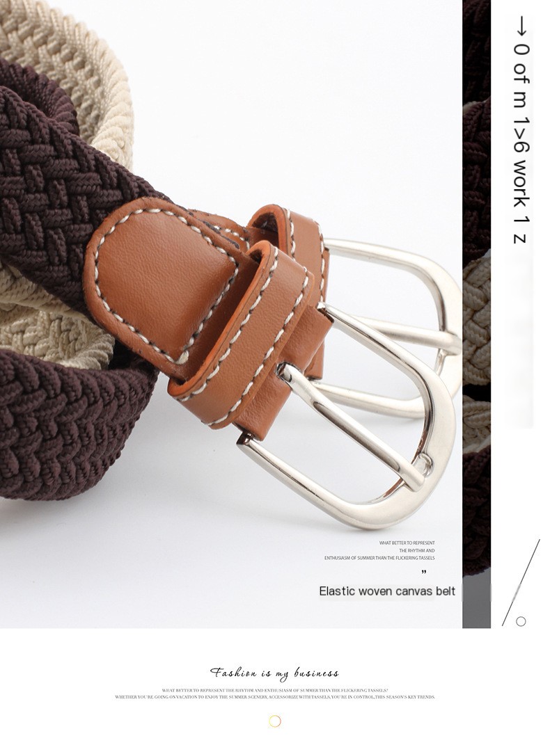 Canvas Belt Color Options