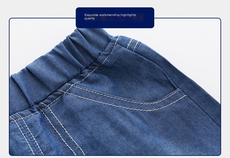 Children's Summer Casual Denim Shorts
