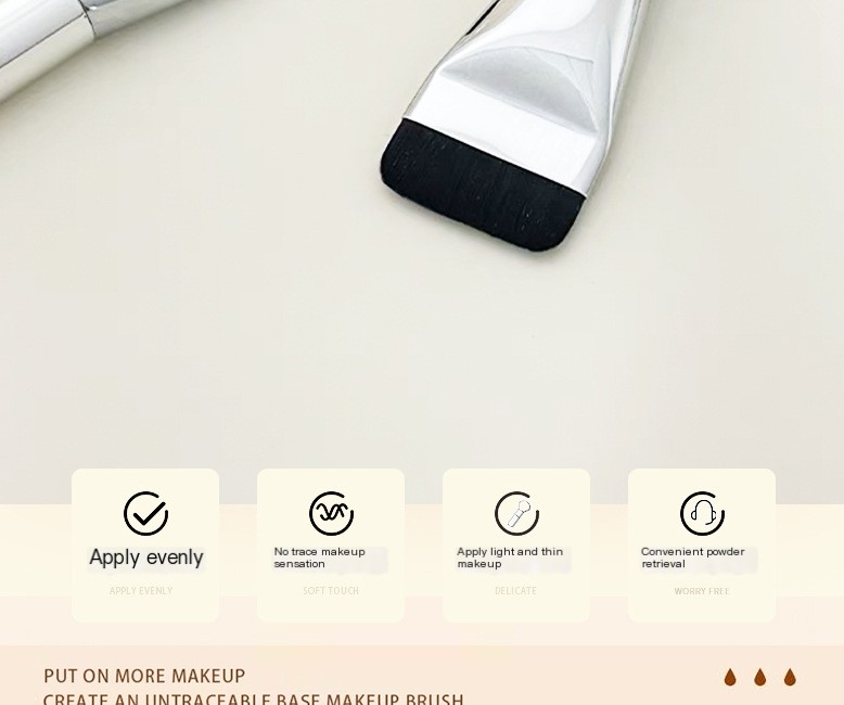 Ultra-thin foundation brush image 3