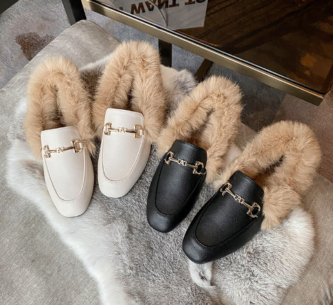 Plush Flat Loafers 2