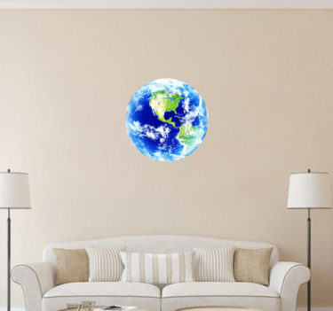 Luminous Planet Sticker 3