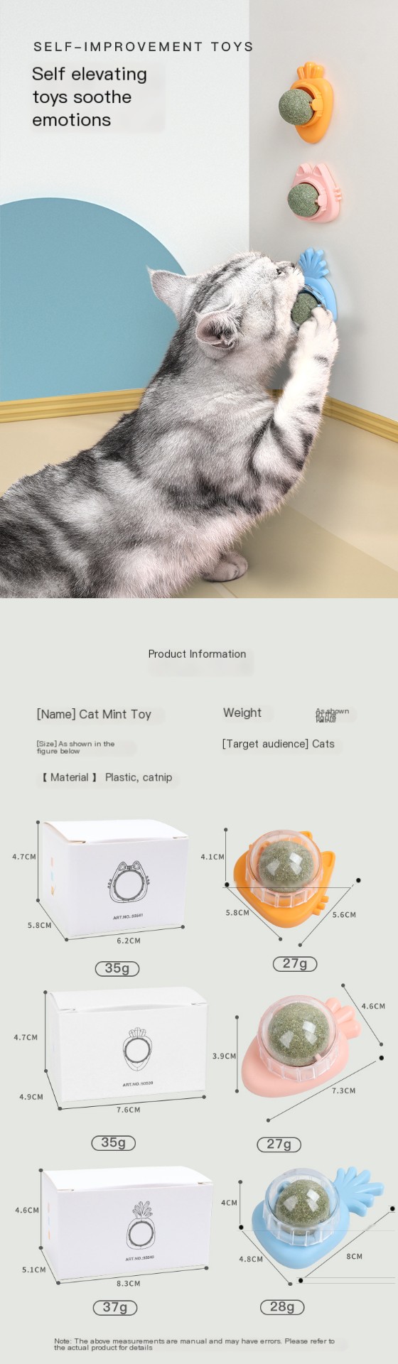 Catnip Ball Toy