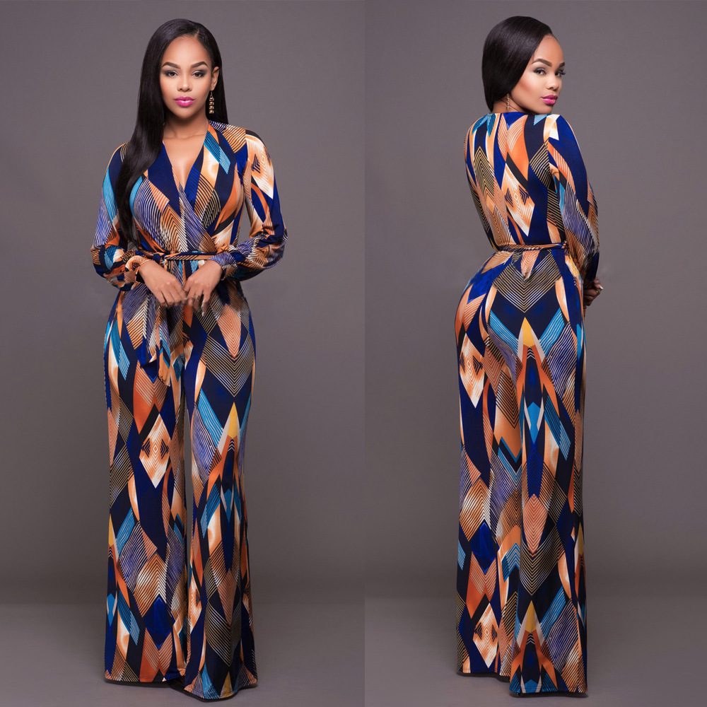 Digital Print Women's Jumpsuit