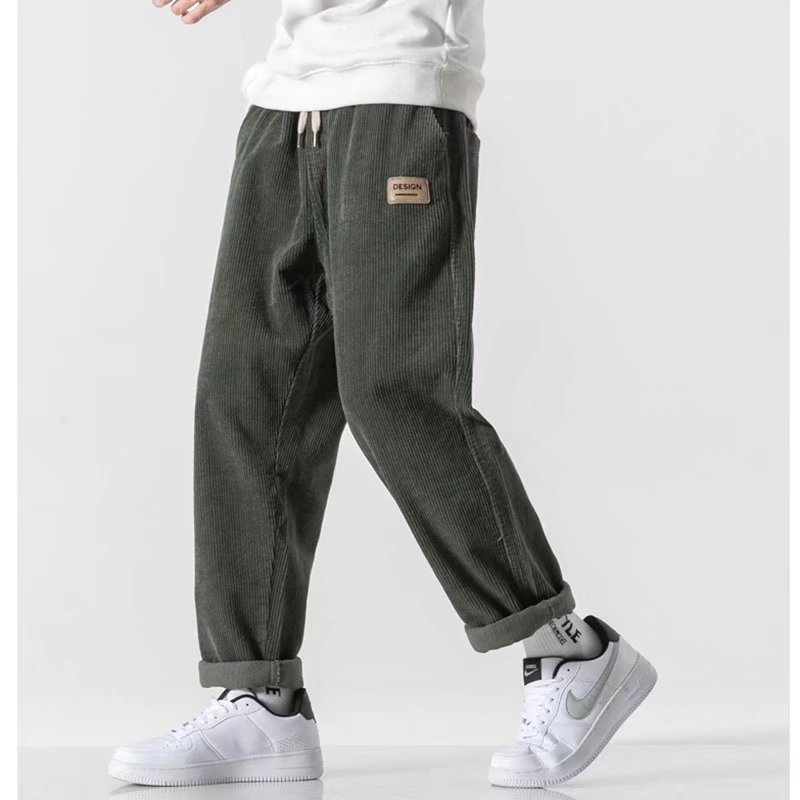 Corduroy Casual Pants Image 4
