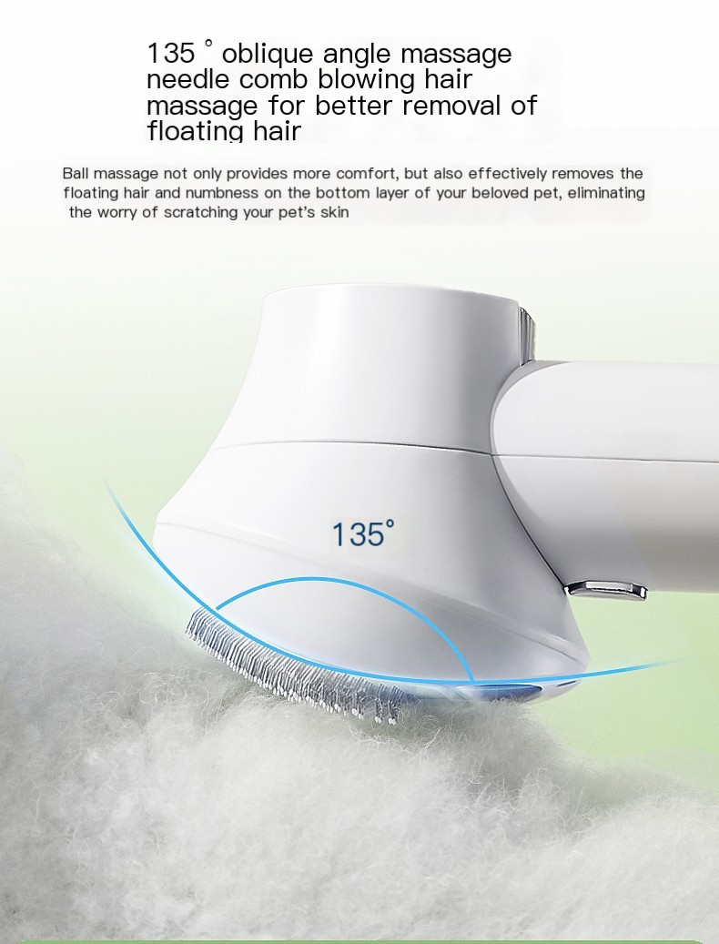 ProQuiet Ion Dog Grooming Brush Image 11