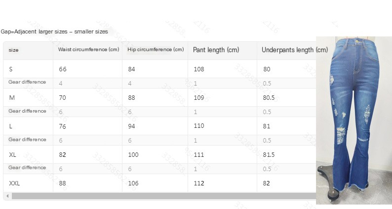 High-Rise Distressed Flare Jeans - Image 7