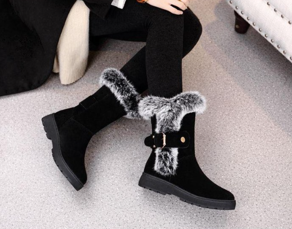 厚底中筒靴 Image 1