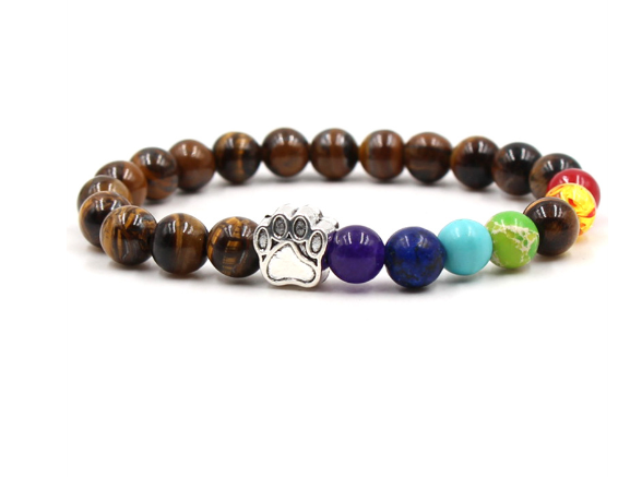 Black Dog Paw Bracelet