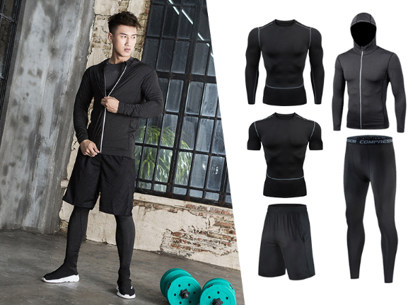 Traje de ropa deportiva