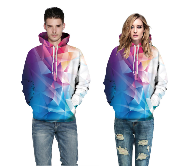 3D Hoodie Front View