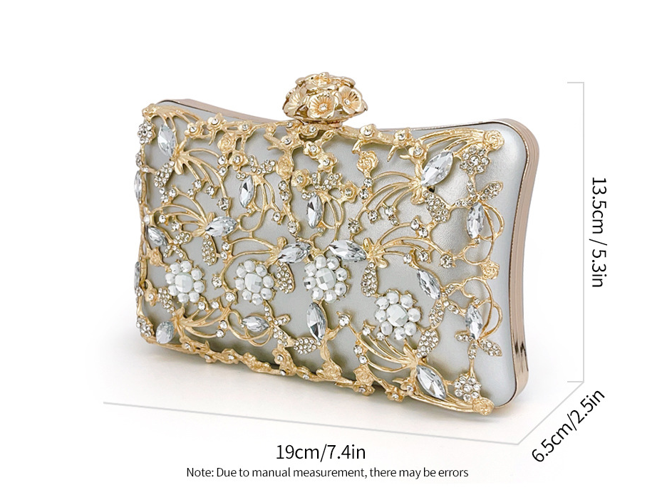 Elegant Chain Bag - Black