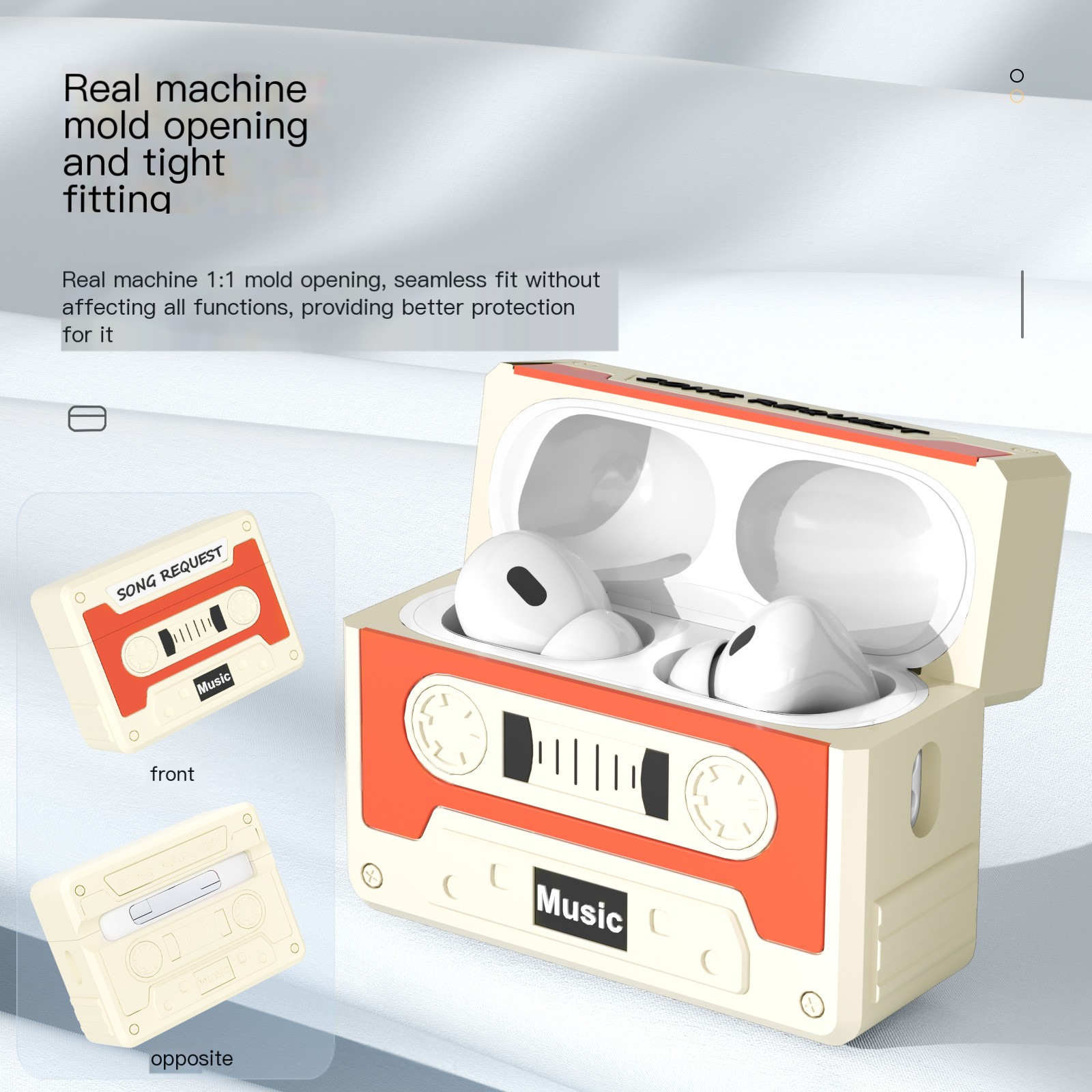 AirPods Case Retro Design