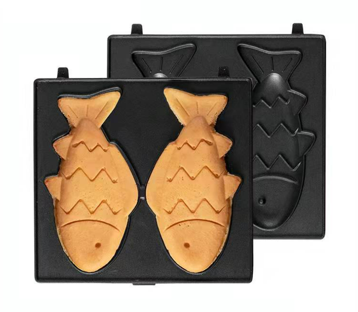 Fully automatic light food waffle maker sandwich breakfast machine