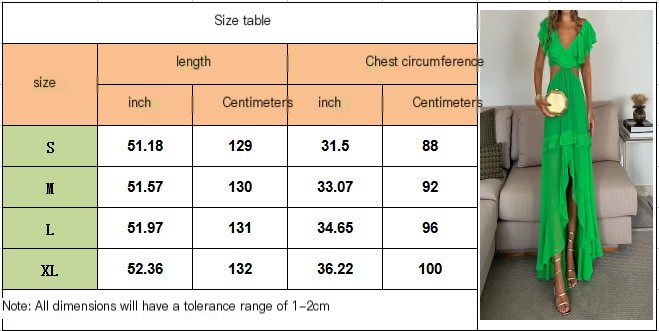 V-neck Casual Dress Image 1