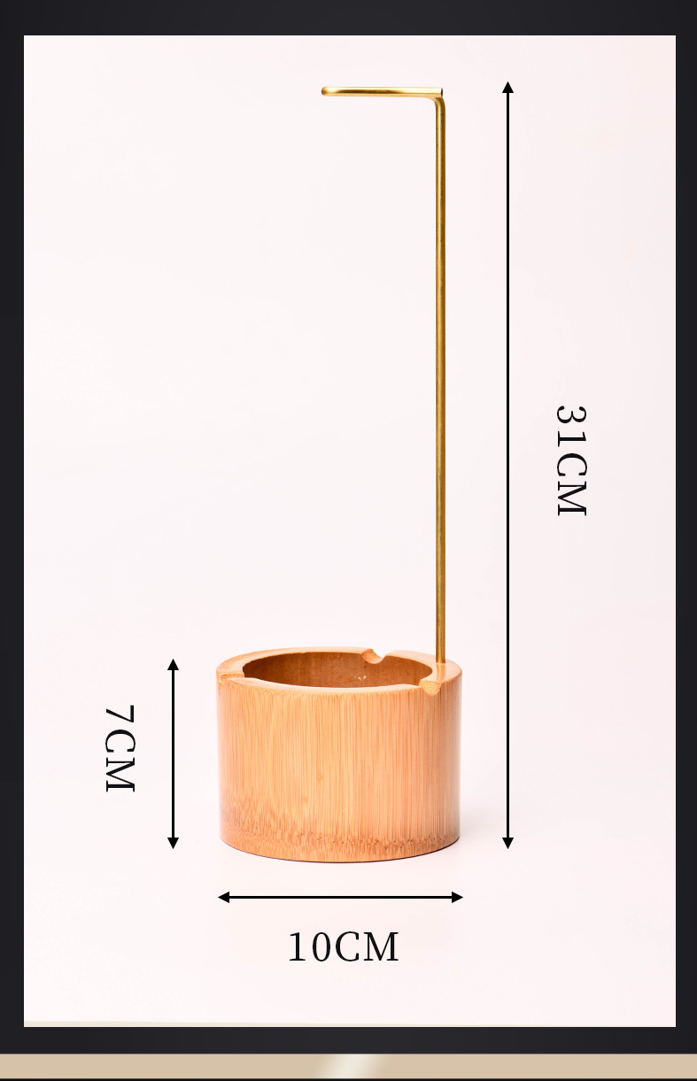 Bamboo Incense Burner Image 1