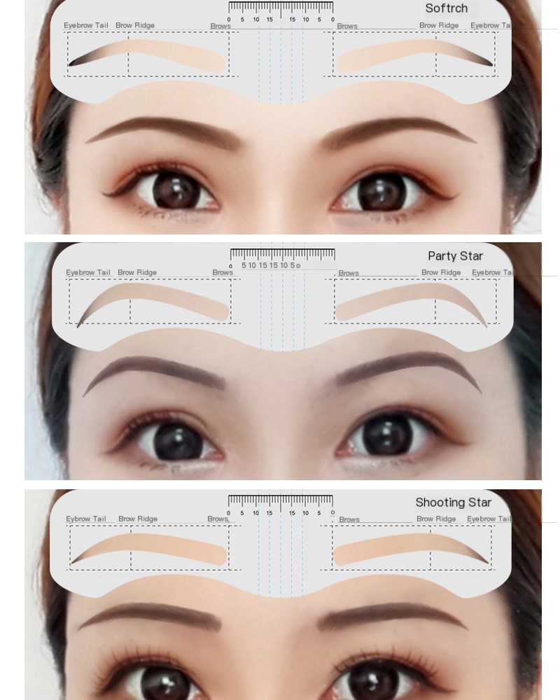 Eyebrow Stencil 7