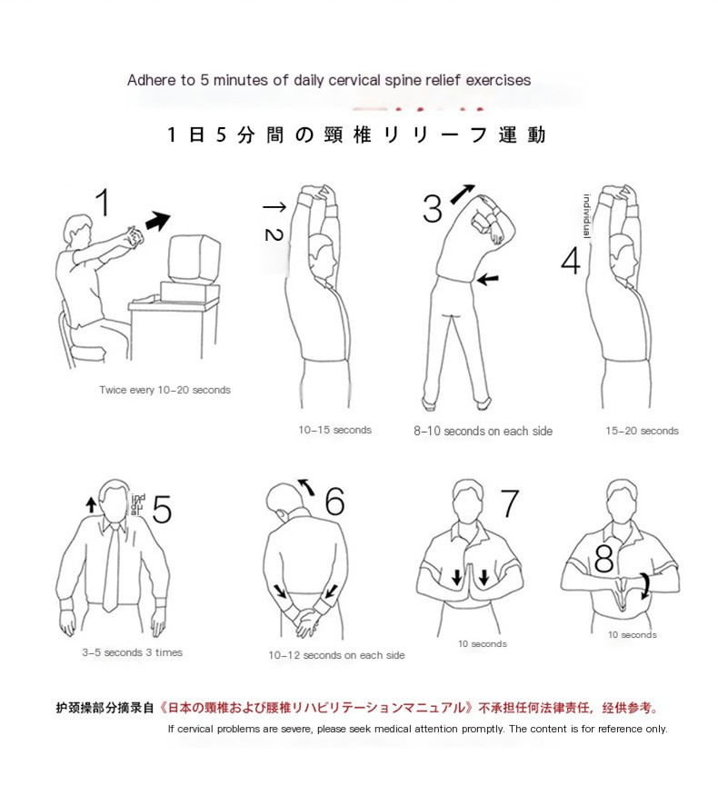 Cervical Neck Pillow Image 6