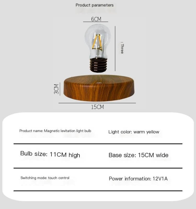Magnetic Levitation Lamp Image 9