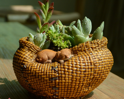 Cute Dog Figurine 1
