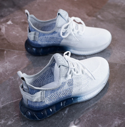 Forever Link Gradient Lace-Up Mesh Breathable Athletic Shoes Image 5