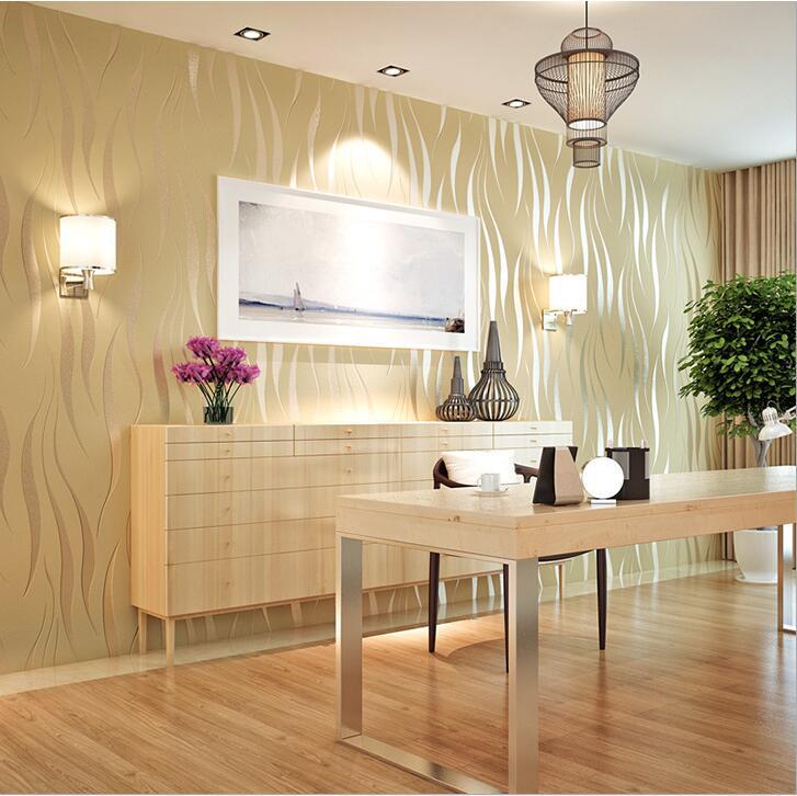 Water ripple non woven wallpaper image