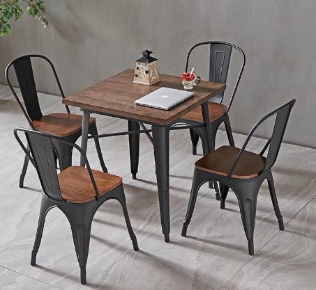 Industrial Dining Table Image 2