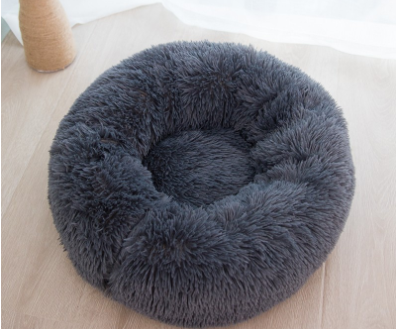 Round Plush Pet Nest Image 4
