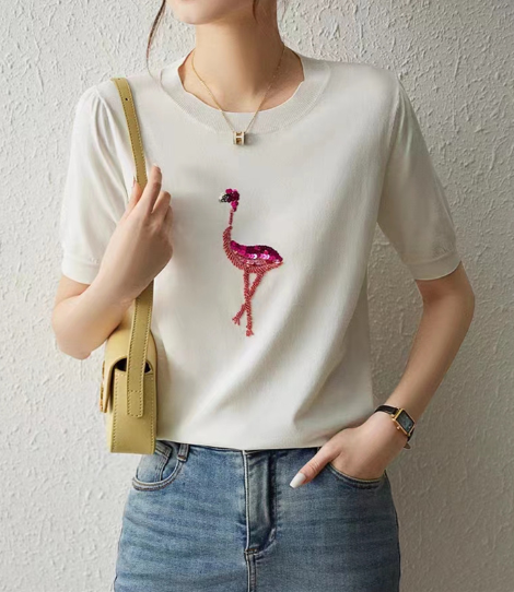 Flamingo T-Shirt Image 3