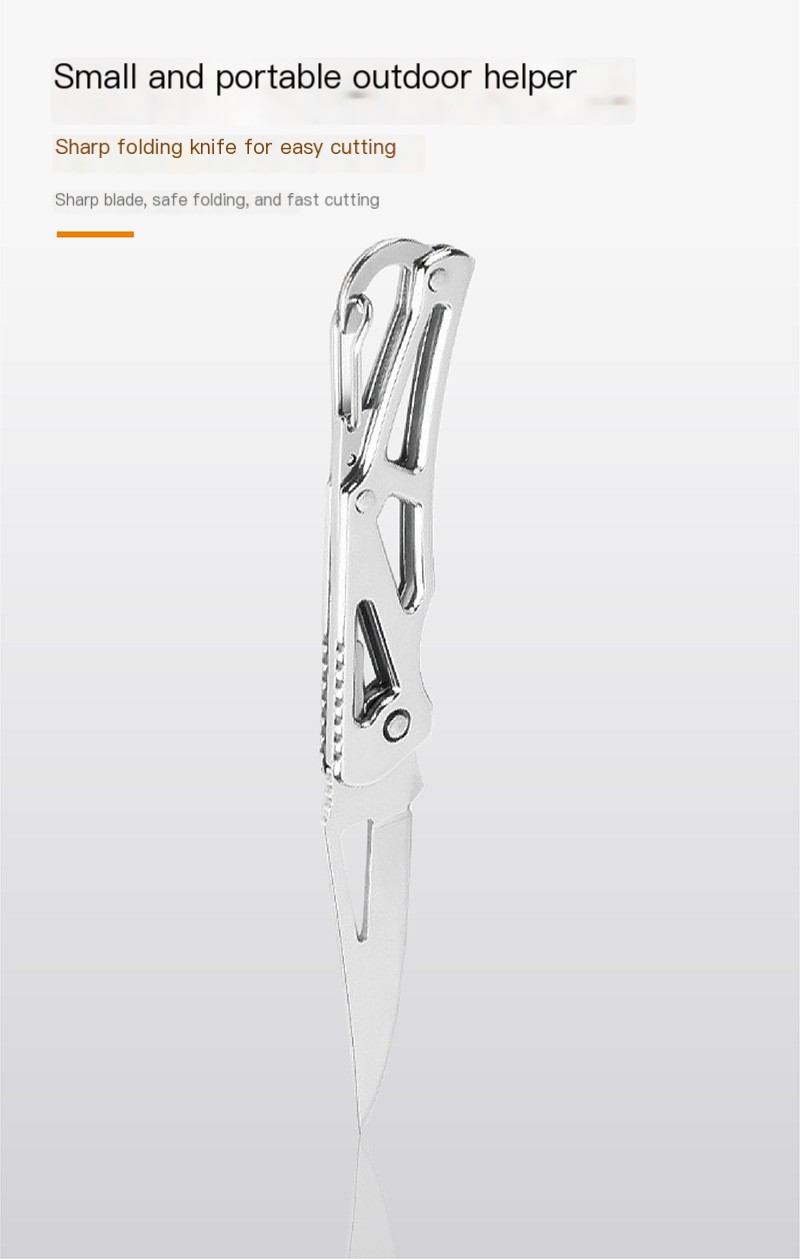 Mini Folding Key Knife - Pink