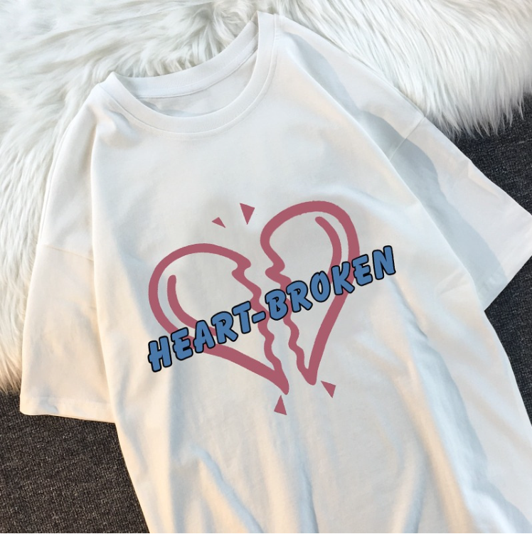 Love Print T-shirt Image 3