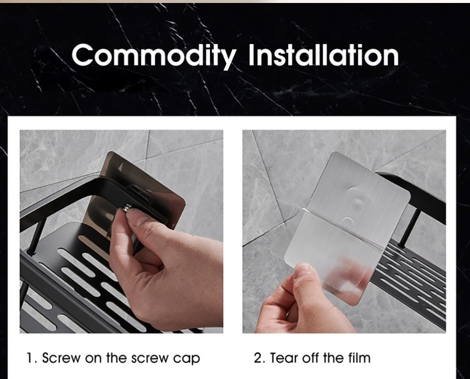 Modern Bathroom Shelf 2