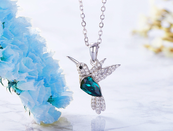 Styling with Bird Necklace