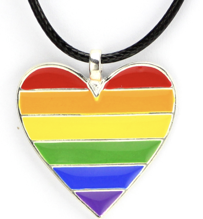 Wearing the Rainbow Necklace