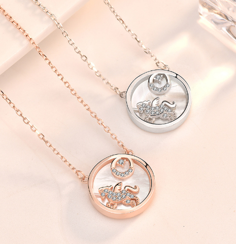 Unicorn Star Moon Necklace