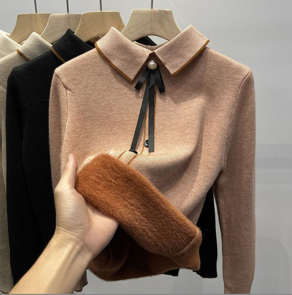 Casual Chenille Blouse Image 5