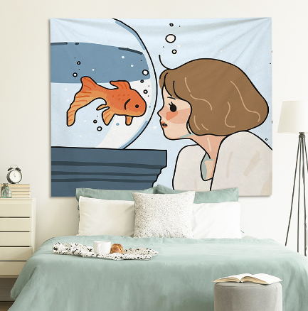 Digital Print Tapestry 1