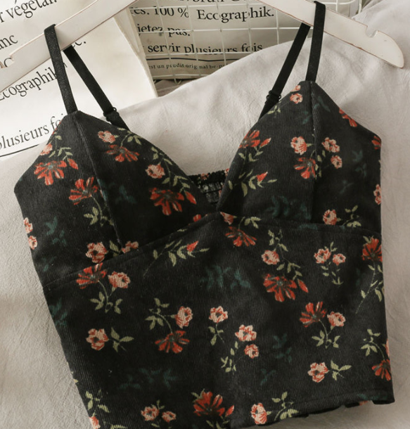 Flower Print Party Tank Top - Image 2