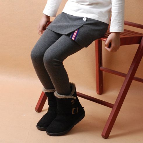 Girls Cotton Leggings with Skirt 2-7 years