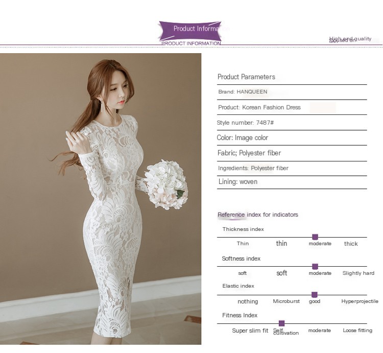 Lace Bodycon Dress Image 1