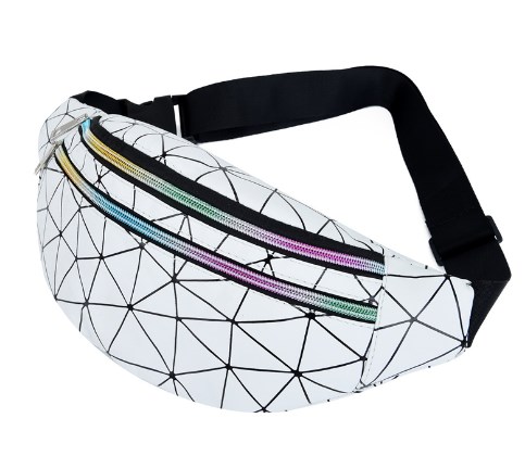 Fashion Laser Waist Bag Blue