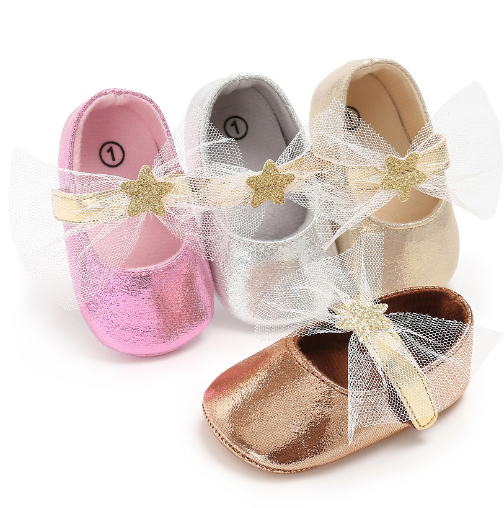 Star Lace Baby Princess Shoes 3