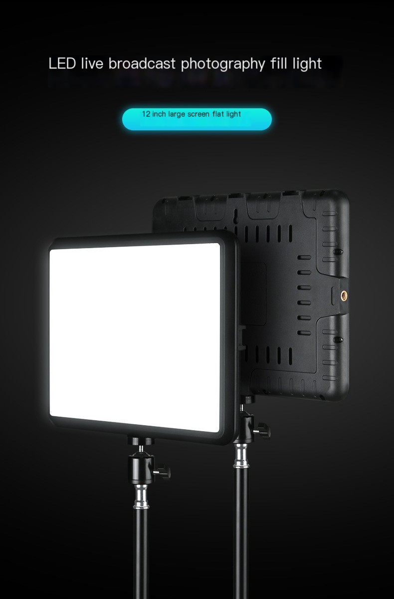LED panel light setup